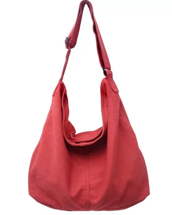 Casual Canvas Solid Color Bags Accessories