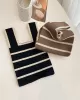 Urban Contrast Color Striped Bags Accessories Handbags