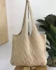 Casual Weave Solid Color Bags Accessories