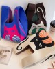 Animal Printed Multi-Colored Woven Handbag Bags Accessories