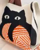 Animal Printed Multi-Colored Woven Handbag Bags Accessories