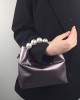 Chains Zipper Pearl Handle The Dumpling Bags