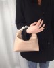 Chains Zipper Pearl Handle The Dumpling Bags