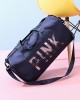 Sequined Letter Print Large-Capacity Outdoor Portable Travel Bag