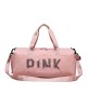 Sequined Letter Print Large-Capacity Outdoor Portable Travel Bag