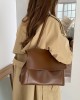 Casual Simple Chic Solid Color Shoulder Bag