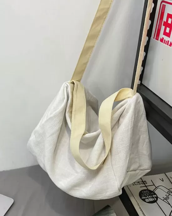 Casual Simple 4 Colors Canvas Bag