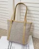 Casual Simple Solid Color Canvas Tote Bag