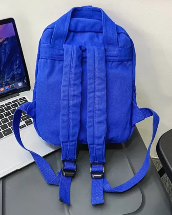 Simple Casual 5 Colors Canvas Backpack