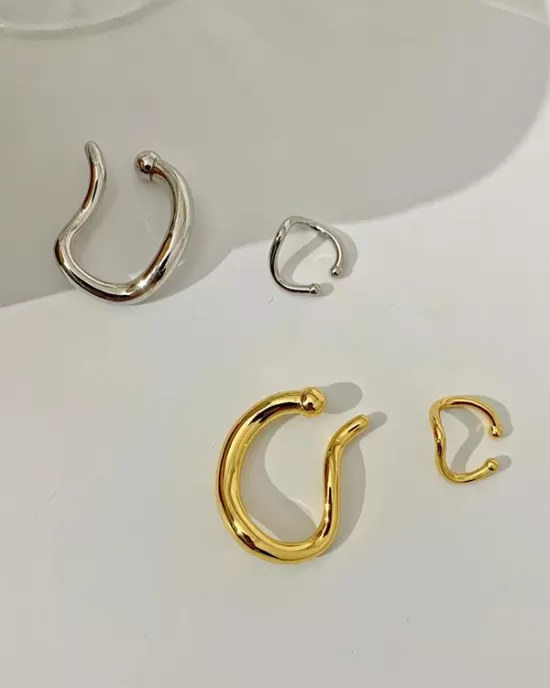 Simple Chic Solid Color Normcore Earrings