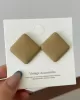 Simple Casual 4 Colors Geometric Earrings