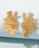 Vintage Alloy Flower Earrings