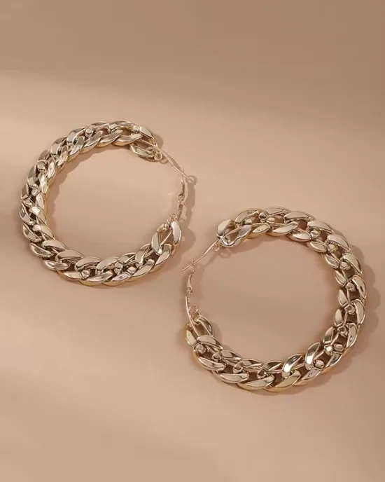 Original Cool Statement Chain Earrings