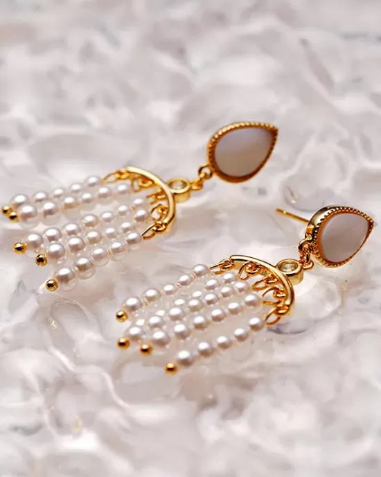 Original Elegant Tasseled Earrings Accessories