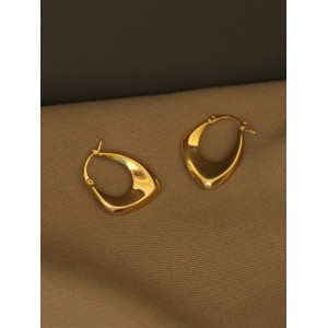 Women's Geometric Simple Metal Earrings