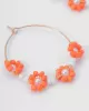 Retro Ethnic Style Beads Decorate Flower Earrings