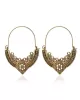 Vintage Pattern Love Hollow Earrings