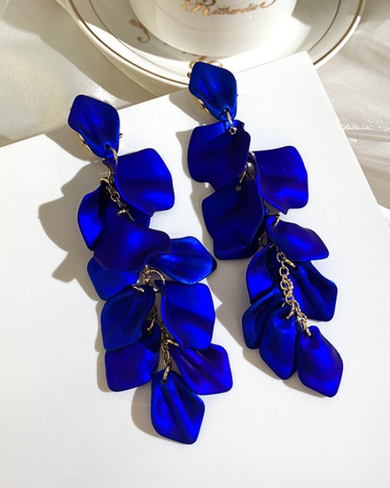 Stylish Tasseled Acrylic Earrings Accessories