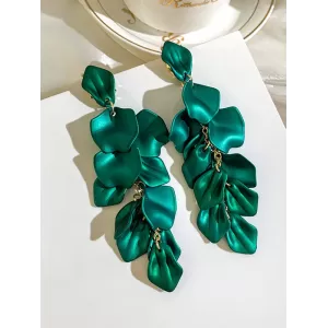 Stylish Tasseled Acrylic Earrings Accessories