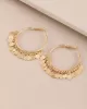 Fashion Tasseled Solid Color Geometric Earrings Accessories