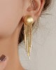 Original Creation Tasseled Geometric Earrings Accessories