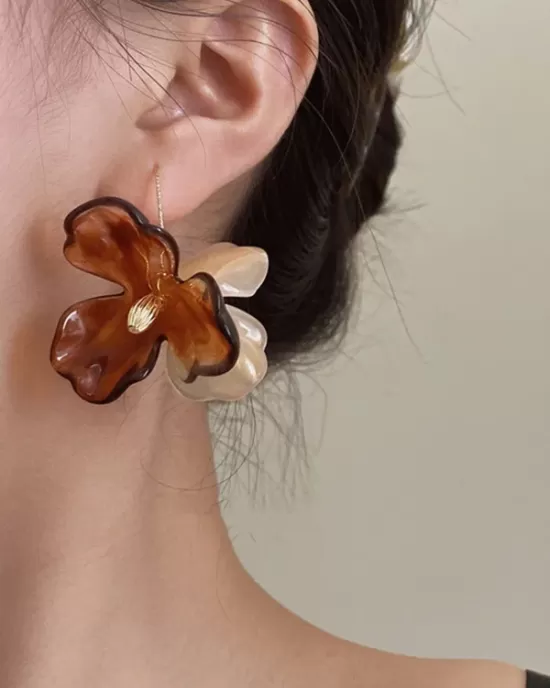 Flower Shape Earrings Accessories Eardrop