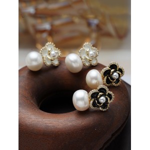 Flower Shape Earrings Accessories