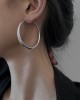 Geometric Solid Color Hood Earrings Accessories