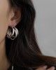 Geometric Hollow Hood Solid Color Earrings Accessories