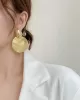 Geometric Solid Color Earrings Accessories