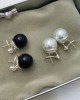 Geometric Imitation Pearl Earrings Accessories