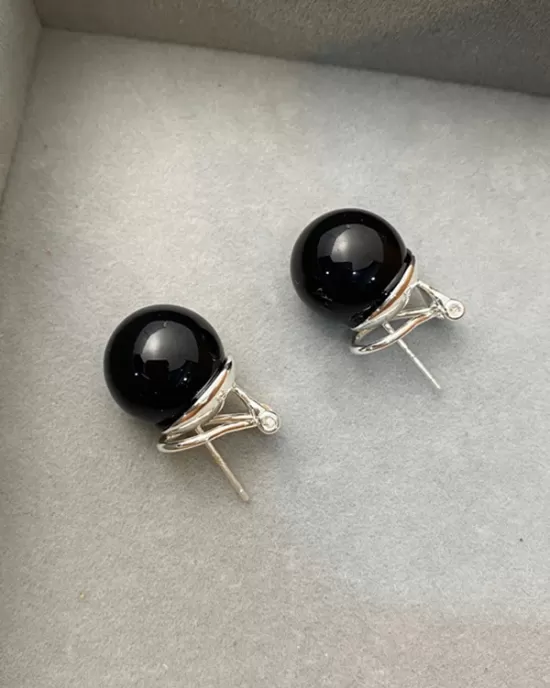 Geometric Imitation Pearl Earrings Accessories