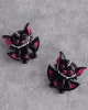 Halloween Bat Shape Earrings Accessories