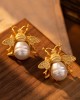 Bee Shape Earrings Accessories