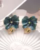 Bee Shape Flower Shape Earrings Accessories