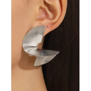 Asymmetric Geometric Earrings Accessories