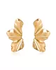 Flower Shape Solid Color Earrings Accessories