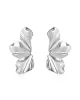 Flower Shape Solid Color Earrings Accessories