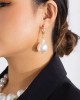 Beaded Pearls Earrings Accessories Drop Earrings