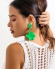 Flower Shape Earrings Accessories Drop Earrings