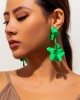 Flower Shape Earrings Accessories Drop Earrings