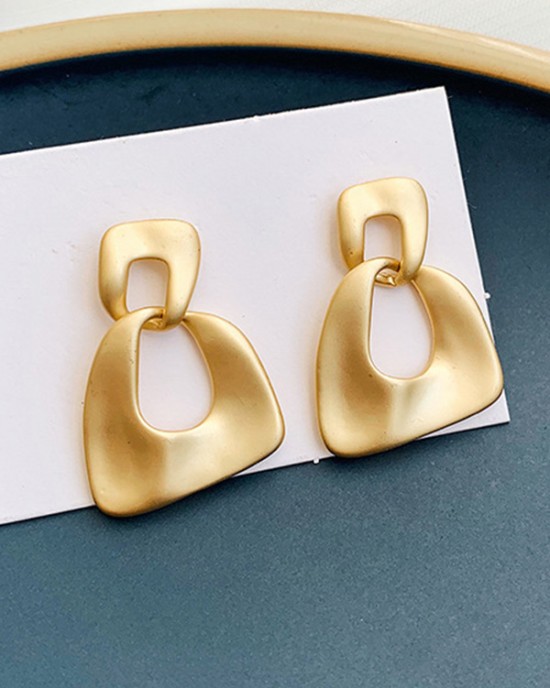 Chic Irregular Geometry Alloy Earrings