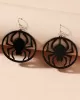 Halloween Pumpkin Spider Bat Earrings