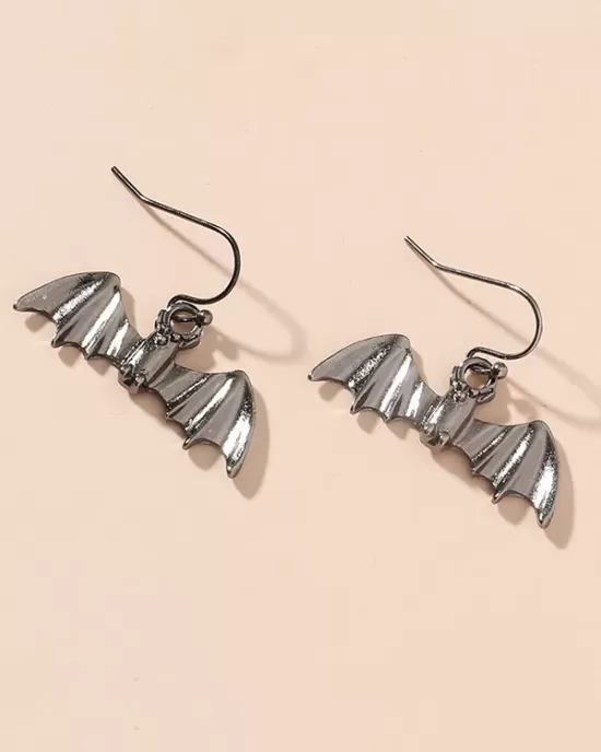 Halloween Pumpkin Spider Bat Earrings