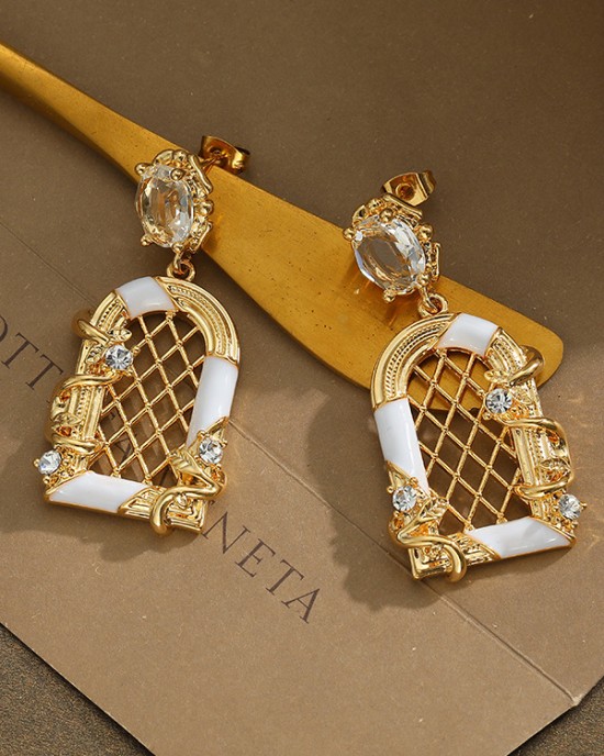 Original Stylish Geometric Hollow Earrings