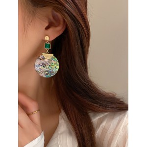 Urban Geometric Acrylic Earrings Accessories