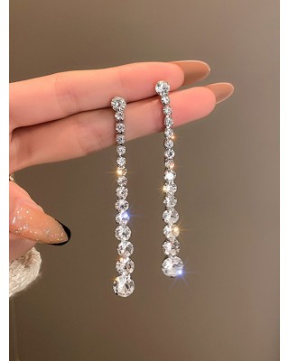 Original Statement Rhinestone Earrings