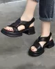 Open Toe Sandals Platform Shoes