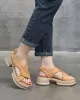 Open Toe Sandals Platform Shoes