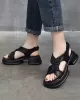 Open Toe Sandals Platform Shoes